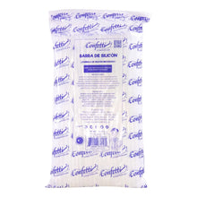 1 KG SILICÓN EN BARRA CONFETTI DELGADO TRANSPARENTE 25CMX7MM - Confetti