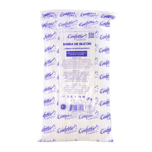 1 KG SILICÓN EN BARRA CONFETTI GRUESO TRANSPARENTE 25CMX7MM - Confetti - vista trasera