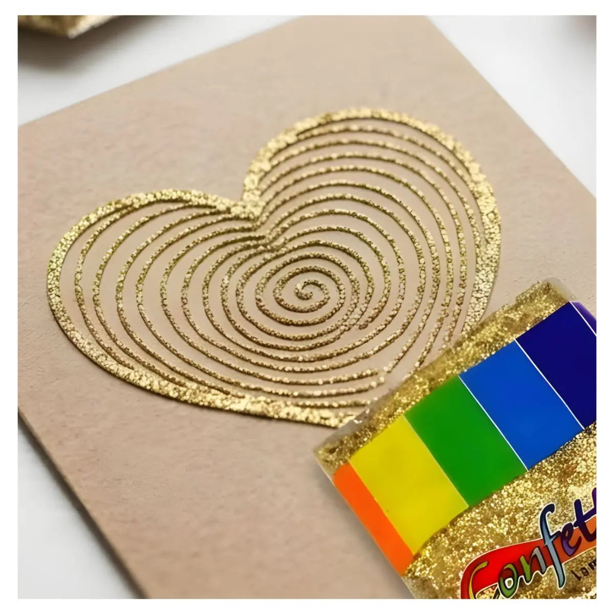 DIAMANTINA FINA C15 / C40 ULTRABRILLANTE BOLSA DE 1KG ORO - Confetti - empaque