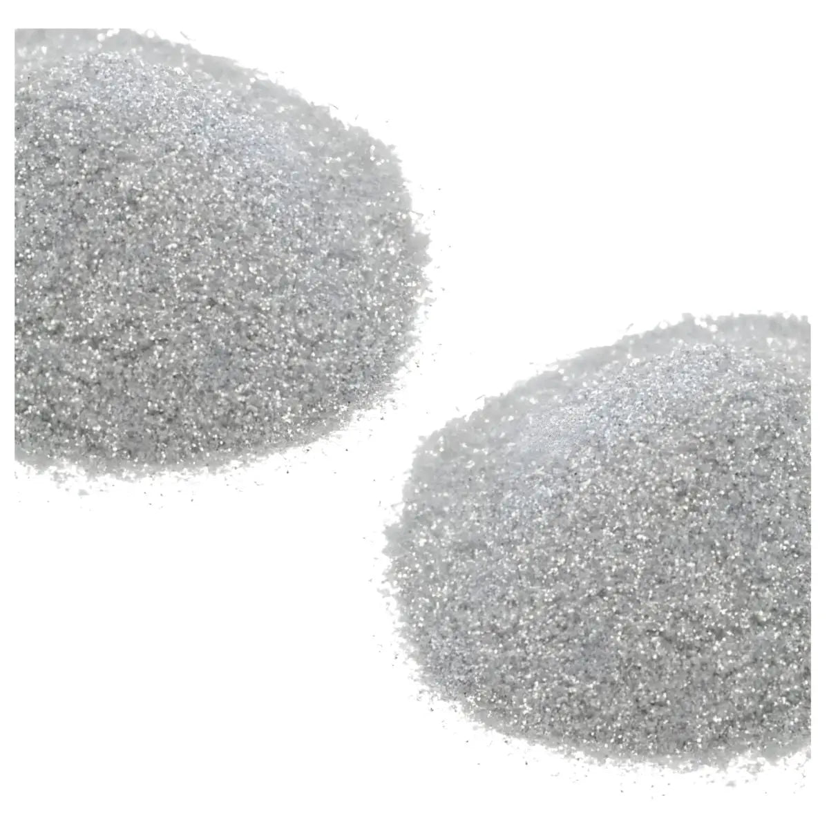 DIAMANTINA FINA C15 / C40 ULTRABRILLANTE BOLSA DE 1KG PLATA - Confetti - vista lateral
