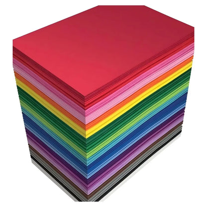 PACK 10 FOAMI CARTA LISO CONFETTI 24 PZS C/P - Confetti - empaque