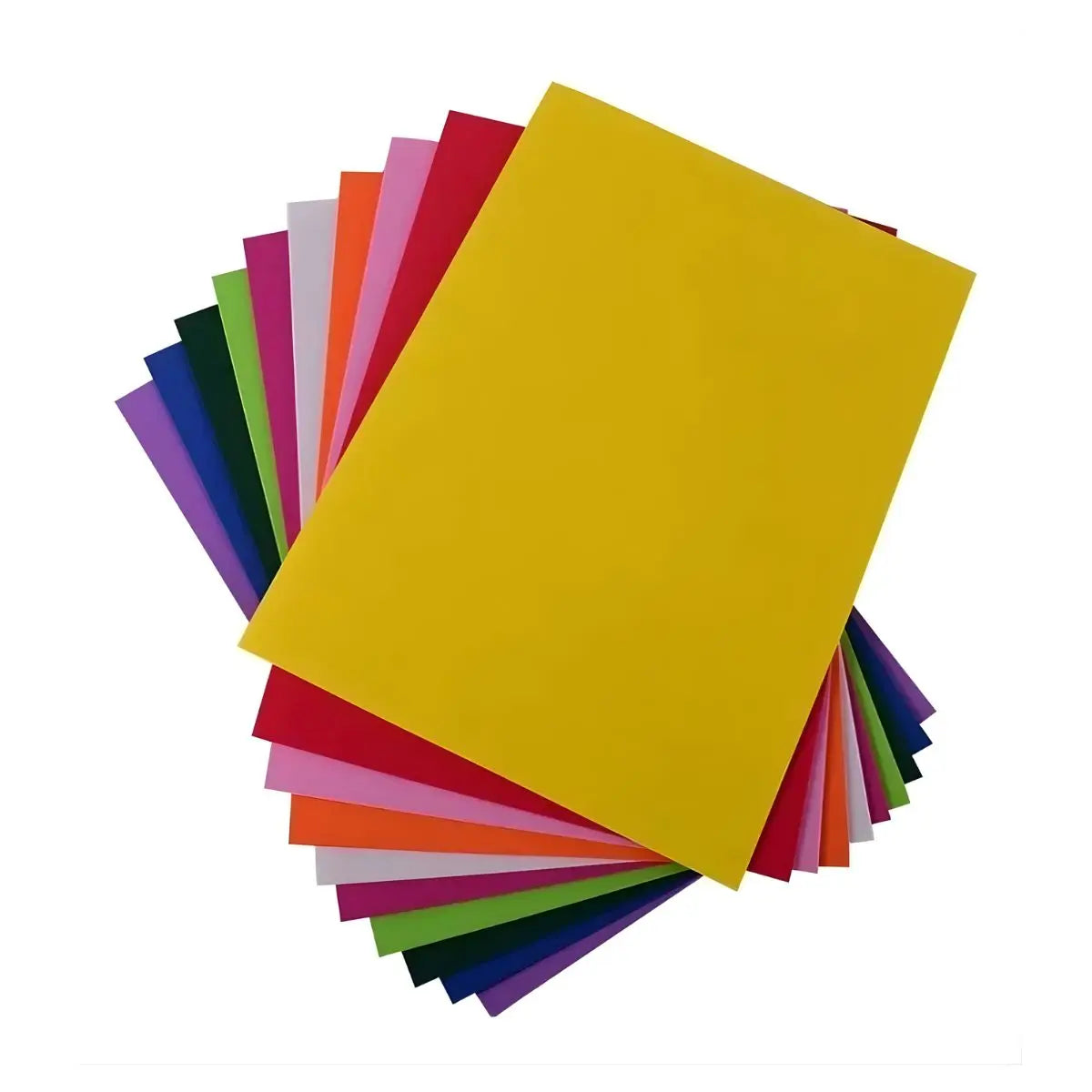 PACK 10 FOAMI CARTA LISO CONFETTI 24 PZS C/P - Confetti