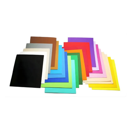 PACK 5 FOAMI CARTA LISO CONFETTI CON 24 PZS C/P - Confetti - empaque