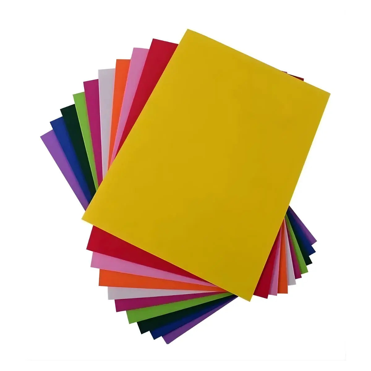 PACK 5 FOAMI CARTA LISO CONFETTI CON 24 PZS C/P - Confetti - vista trasera