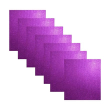 FOAMI DIAMANTADO TAMAÑO CARTA CONFETTI PQT C/10 PZAS Morado - Confetti - empaque