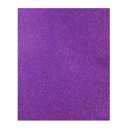 FOAMI DIAMANTADO TAMAÑO CARTA CONFETTI PQT C/10 PZAS Morado - Confetti - vista trasera