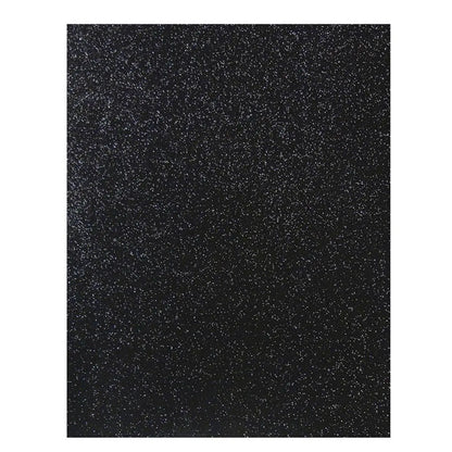 FOAMI DIAMANTADO TAMAÑO CARTA CONFETTI PQT C/10 PZAS Negro - Confetti - vista trasera