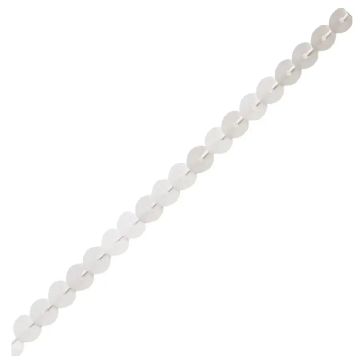 Galon Lentejuela fetti Rollo Blanco - Confetti - vista lateral