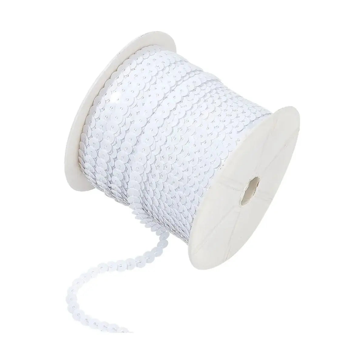 Galon Lentejuela fetti Rollo Blanco - Confetti - detalle