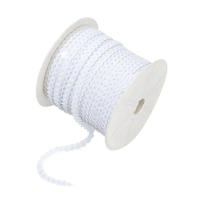 Galon Lentejuela fetti Rollo Blanco - Confetti - detalle