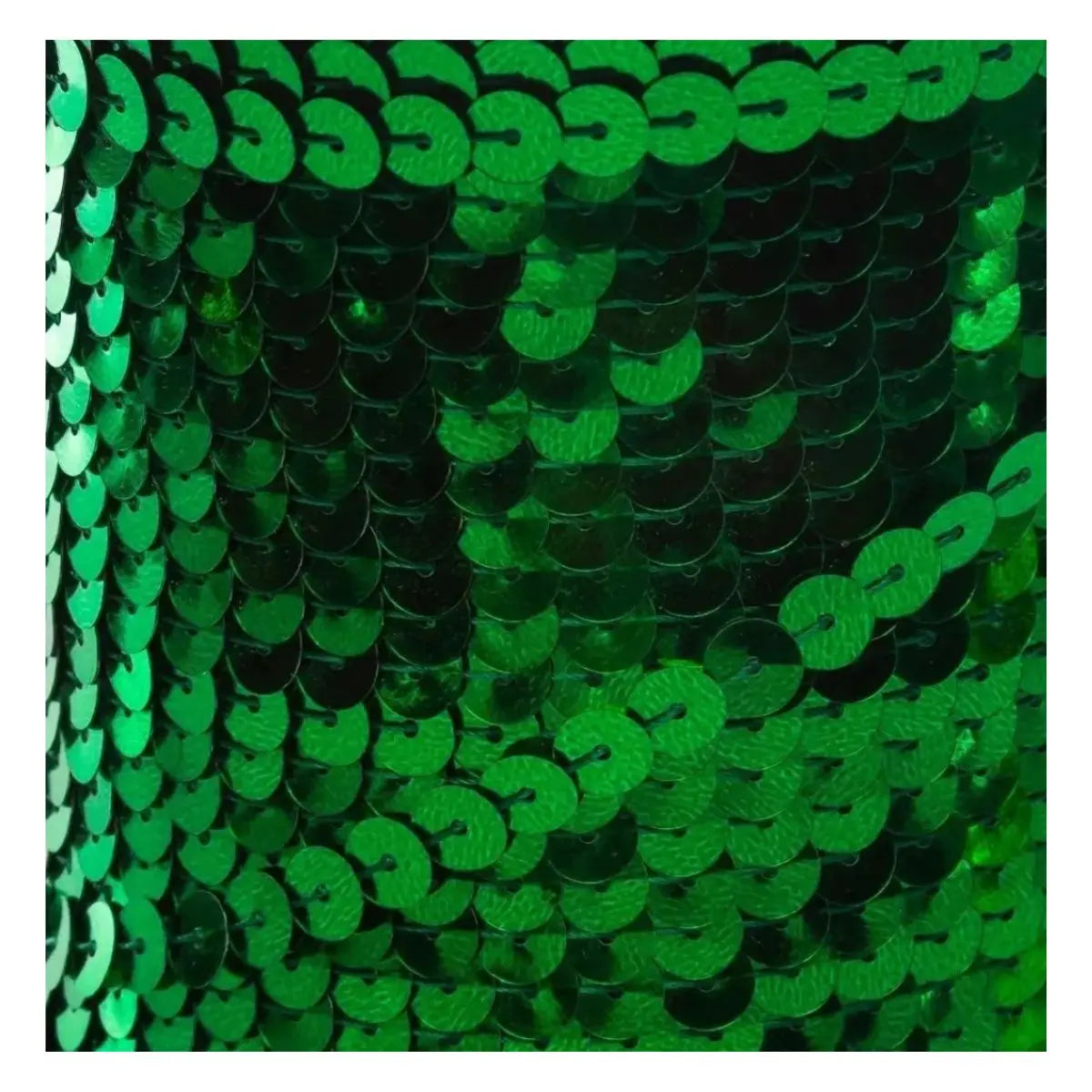 Galon Lentejuela fetti Rollo Verde - Confetti - vista lateral