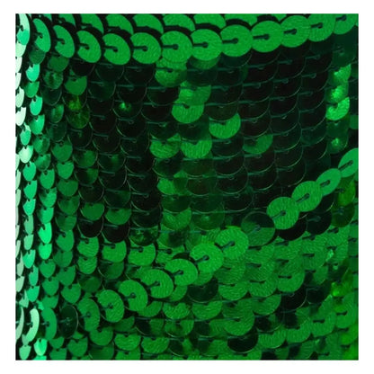 Galon Lentejuela fetti Rollo Verde - Confetti - vista lateral