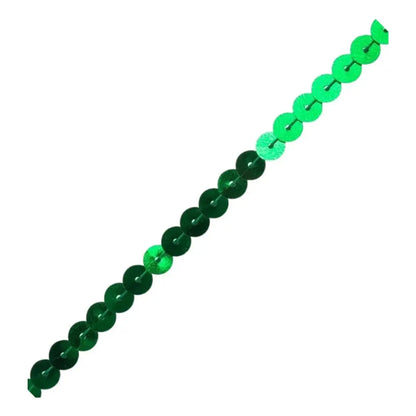 Galon Lentejuela fetti Rollo Verde - Confetti - detalle