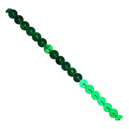 Galon Lentejuela fetti Rollo Verde - Confetti - empaque