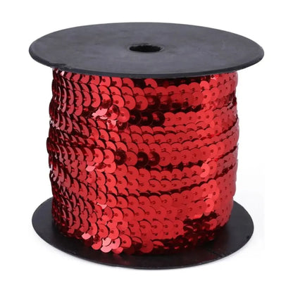 Galon Lentejuela fetti Rollo Rojo - Confetti