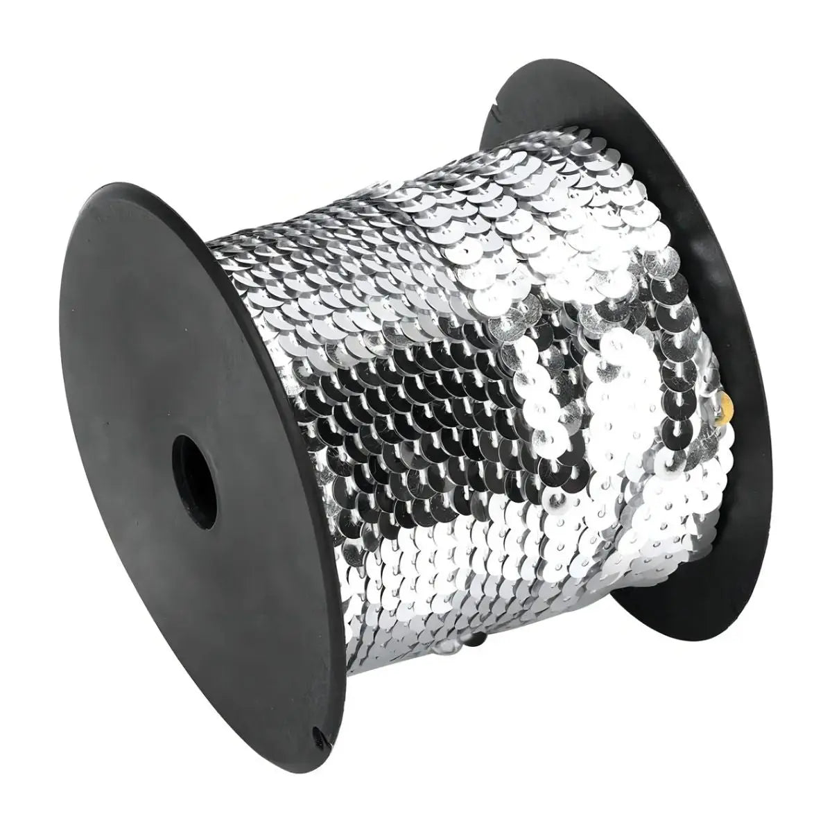 Galon Lentejuela fetti Rollo Plata - Confetti - vista lateral