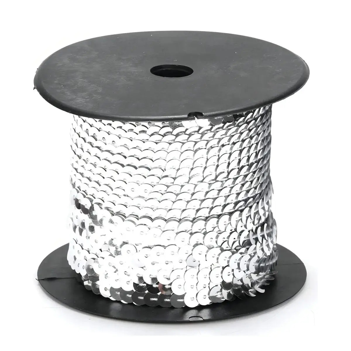Galon Lentejuela fetti Rollo Plata - Confetti - empaque