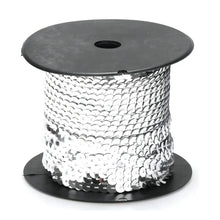 Galon Lentejuela fetti Rollo Plata - Confetti - empaque