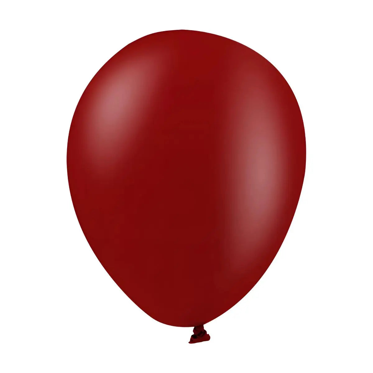 50 Globos Latex Marca Kalu #9 Rojo Cereza - Confetti - vista lateral