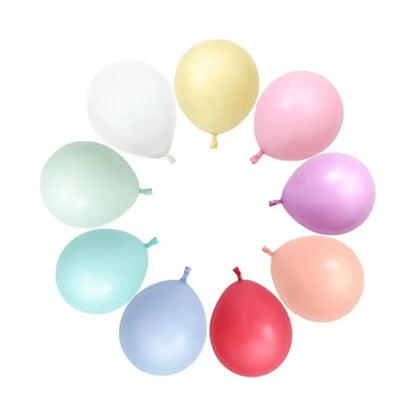 50 GLOBOS LÁTEX MARCA KALU #9 PQT CON 50GRMS C/U SURTIDO - Confetti - vista lateral