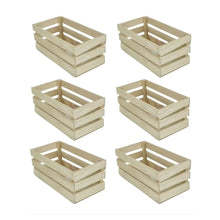 PACK 6 HUACAL DE MADERA DE 15 X 20 CM 3 TIRAS - Confetti - detalle