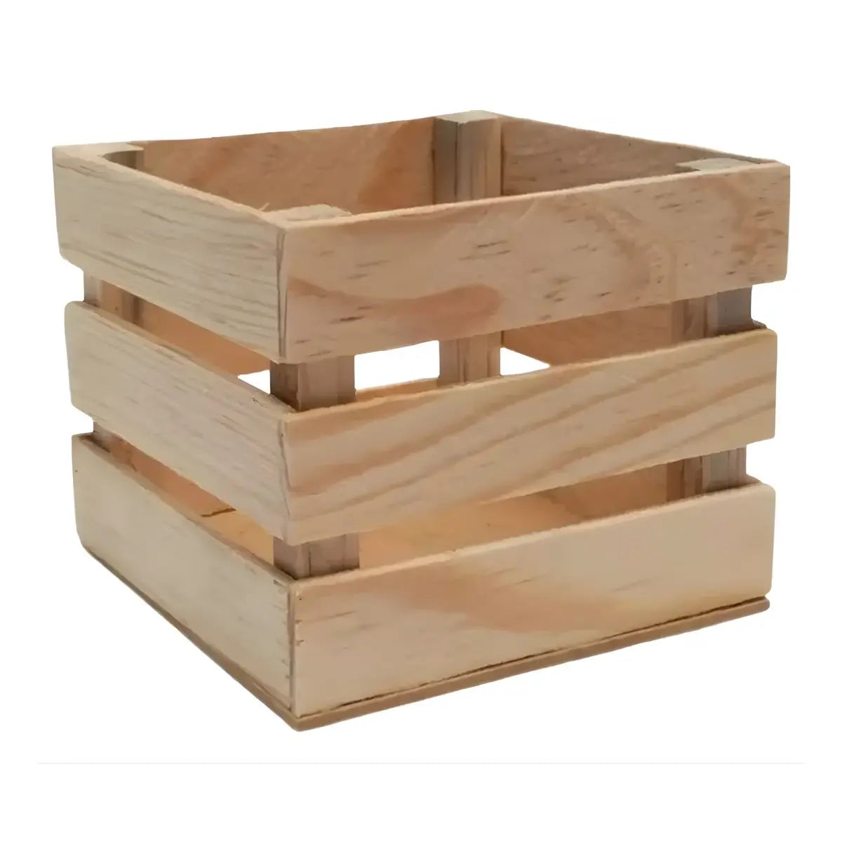 Pack 5 Huacales Madera Confetti 10x10 Cm 3 Tiras - Confetti - detalle