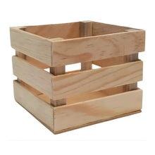 Pack 5 Huacales Madera Confetti 10x10 Cm 3 Tiras - Confetti - detalle