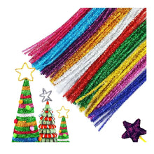 LIMPIA PIPAS DE TERCIOPELO CONFETTI COLORES MIXTOS METALICOS PQT C/ 100 PZAS} - Confetti - detalle