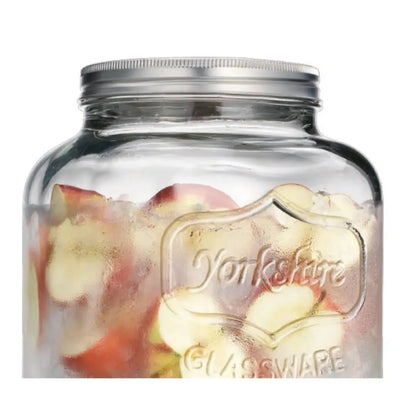 2pz Dispensador 8L transparente sin base c/tapa - Das - vista trasera