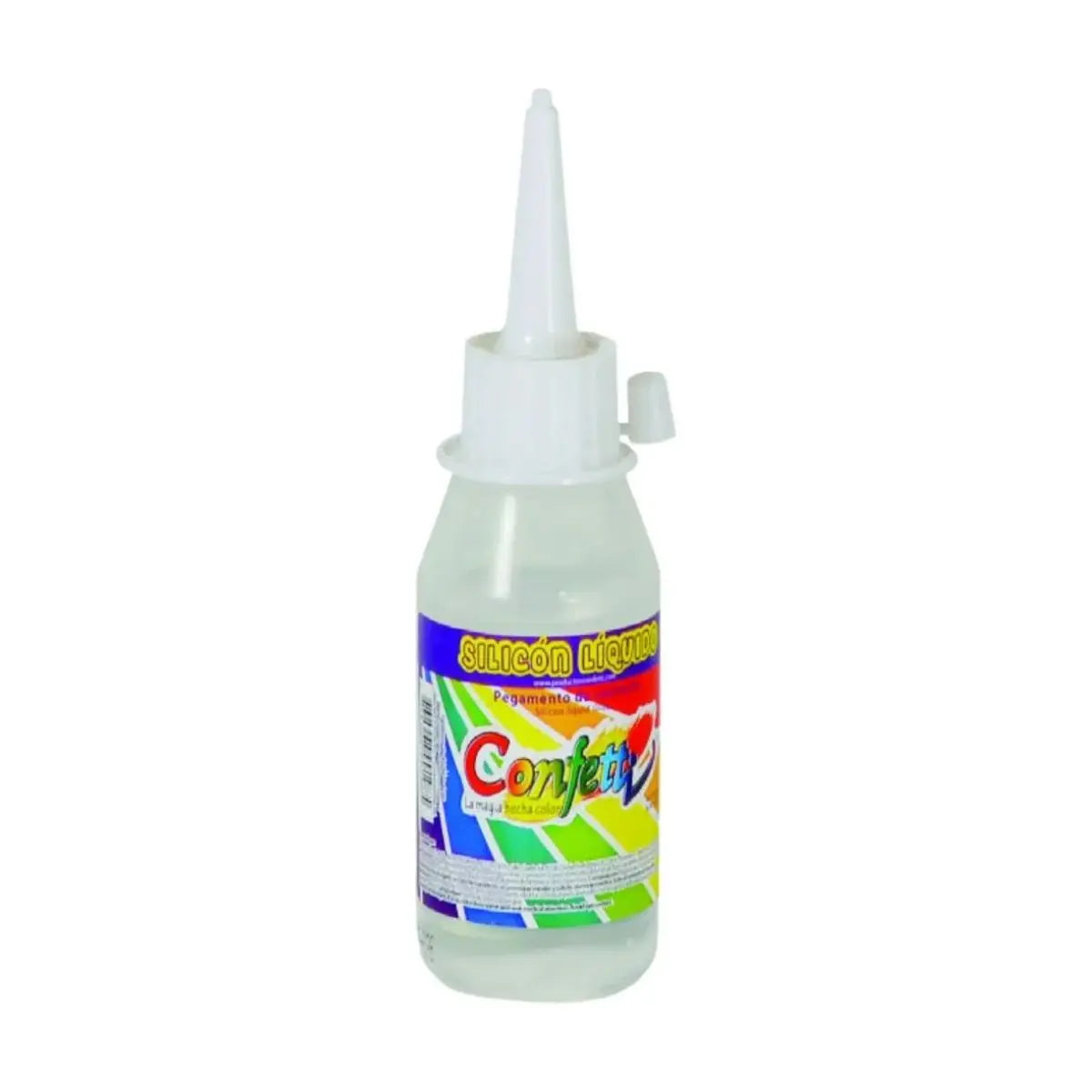 SILICÓN LÍQUIDO CONFETTI BOTELLA CON 100ML - Confetti