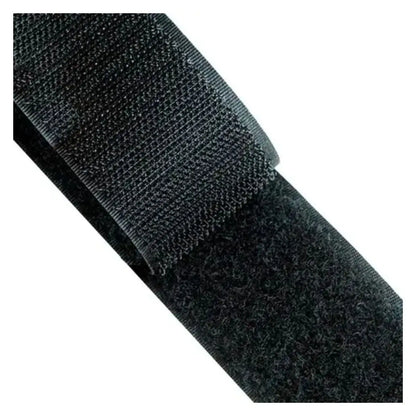 CINTA DE CONTACTO DE 20 MM X 25 METROS GANCHO Y FELPA NEGRO - Confetti - accesorios
