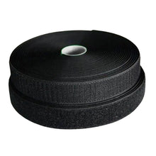 CINTA DE CONTACTO DE 20 MM X 25 METROS GANCHO Y FELPA NEGRO - Confetti - empaque