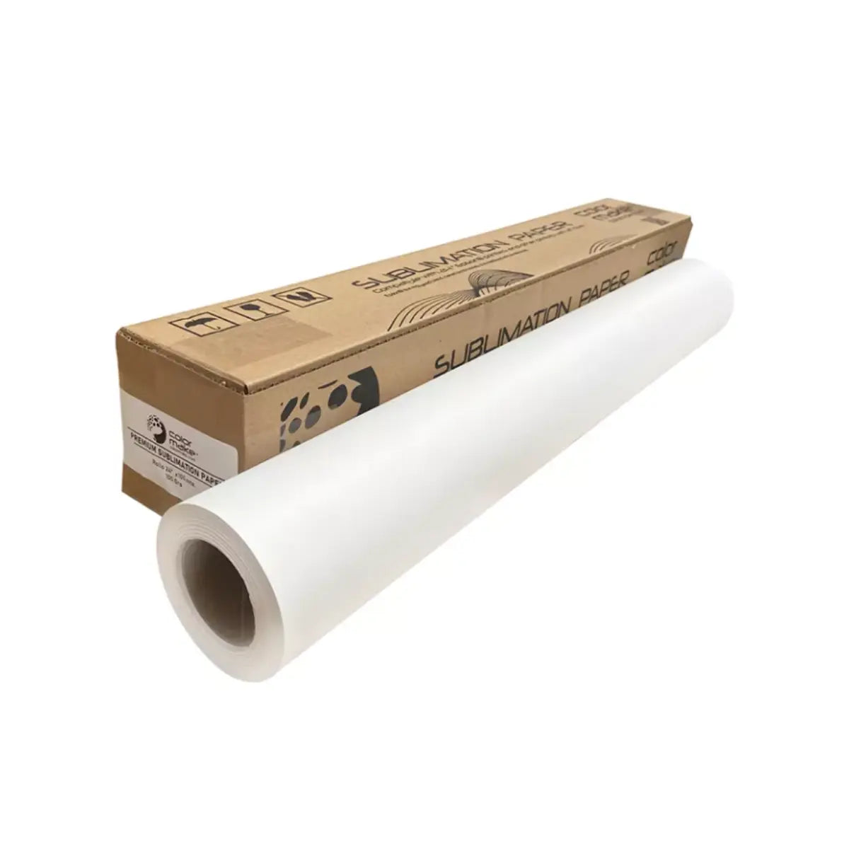 Rollo de papel de sublimación 44″ x 100 m, 100 g Color Make - Color Make