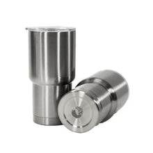 Vaso Acero 20oz Tipo Viajero Doble Plata Color Make - ColorMake