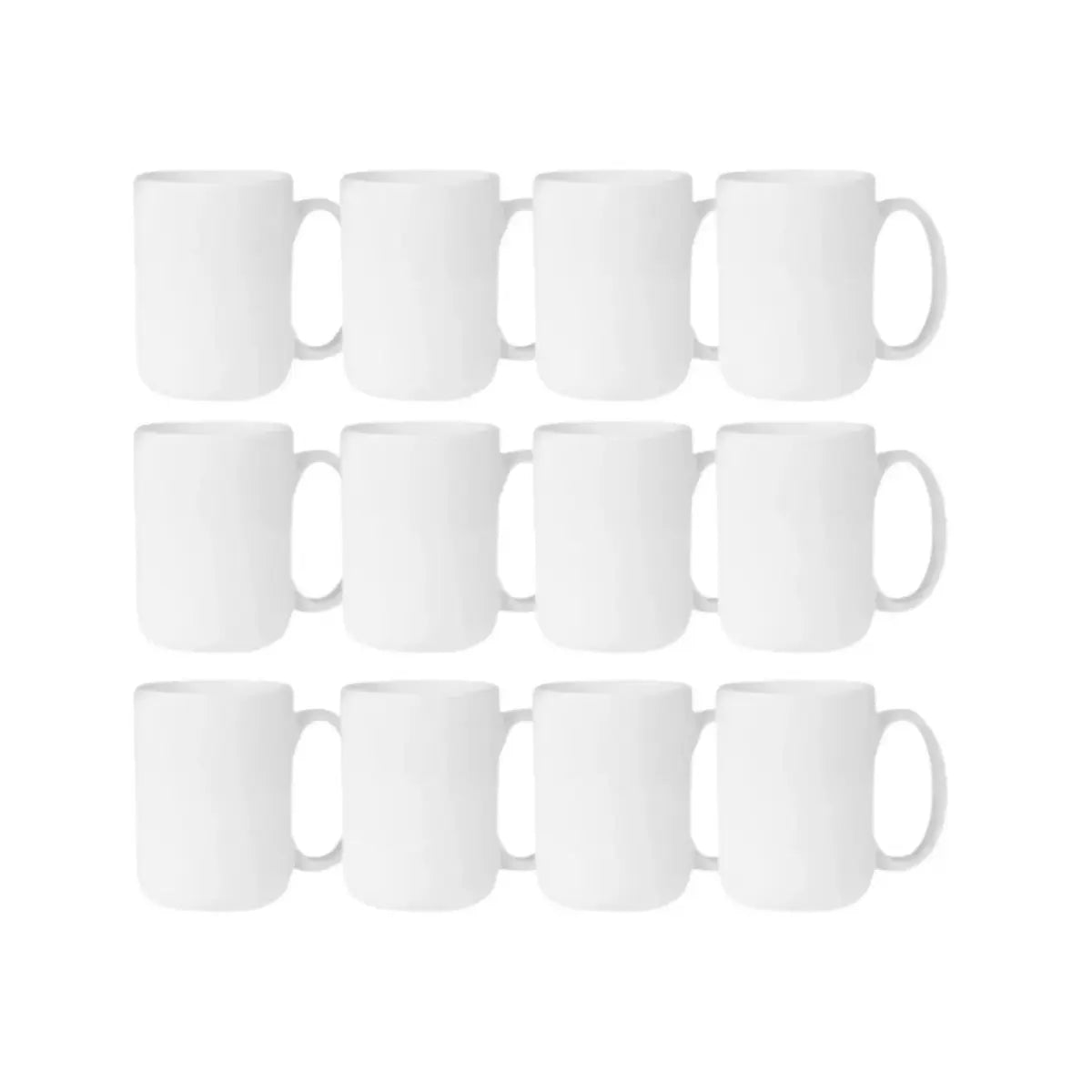 12 Pz Taza blanca de 15Oz AA Sublimación Color Make - ColorMake