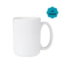 24 Pzs Taza Blanca 15oz Color Make Sublimacion Sublimar - ColorMake