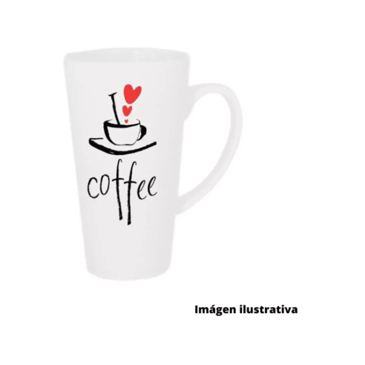 24 Pz Taza Blanca Conica 17 Oz Color Make Sublimacion - ColorMake