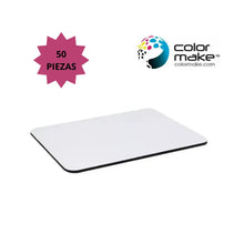 50 Pz Mouse Pad Sublimar Sublimacion Rectangular Color Make - ColorMake