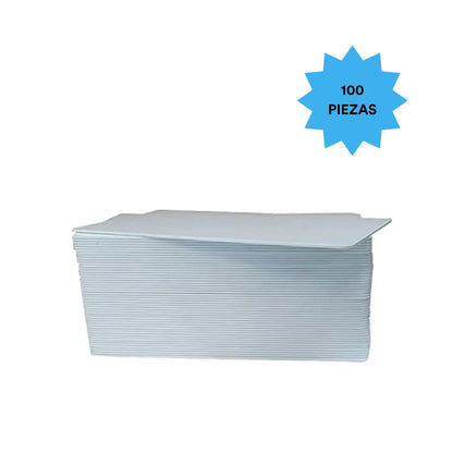100 Pz Tarjeta de PVC para Credencial Color Make - ColorMake - detalle