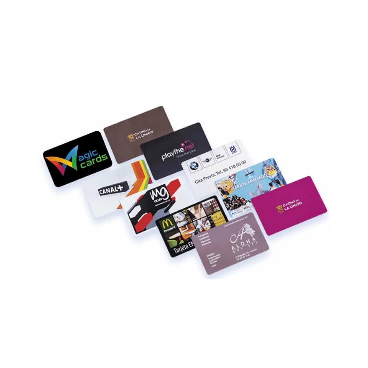 100 Pz Tarjeta de PVC para Credencial Color Make - ColorMake