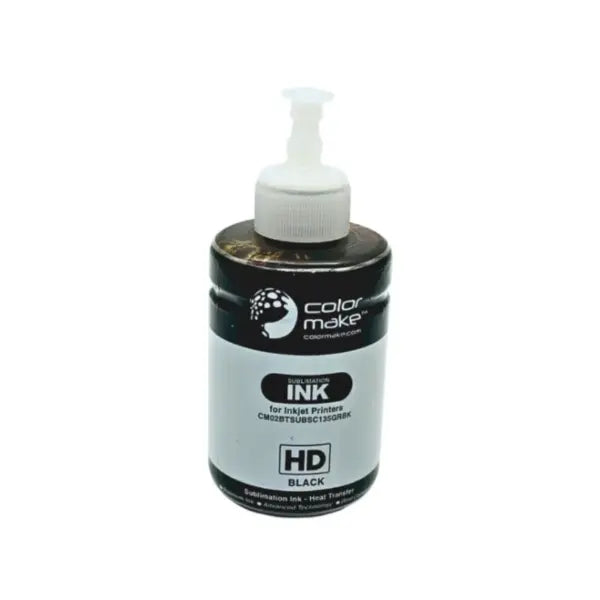 Tinta sublimación 135ml. Black Color Make - ColorMake
