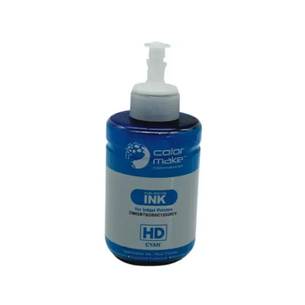 Tinta sublimación 135ml. Cyan Color Make - ColorMake
