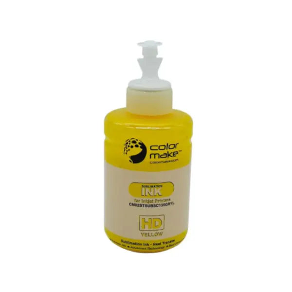 Tinta sublimación 135ml. Yellow Color Make - ColorMake