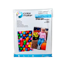 Papel Fotográfico 210gr. 50 Hojas Tamaño Carta Color Make - ColorMake