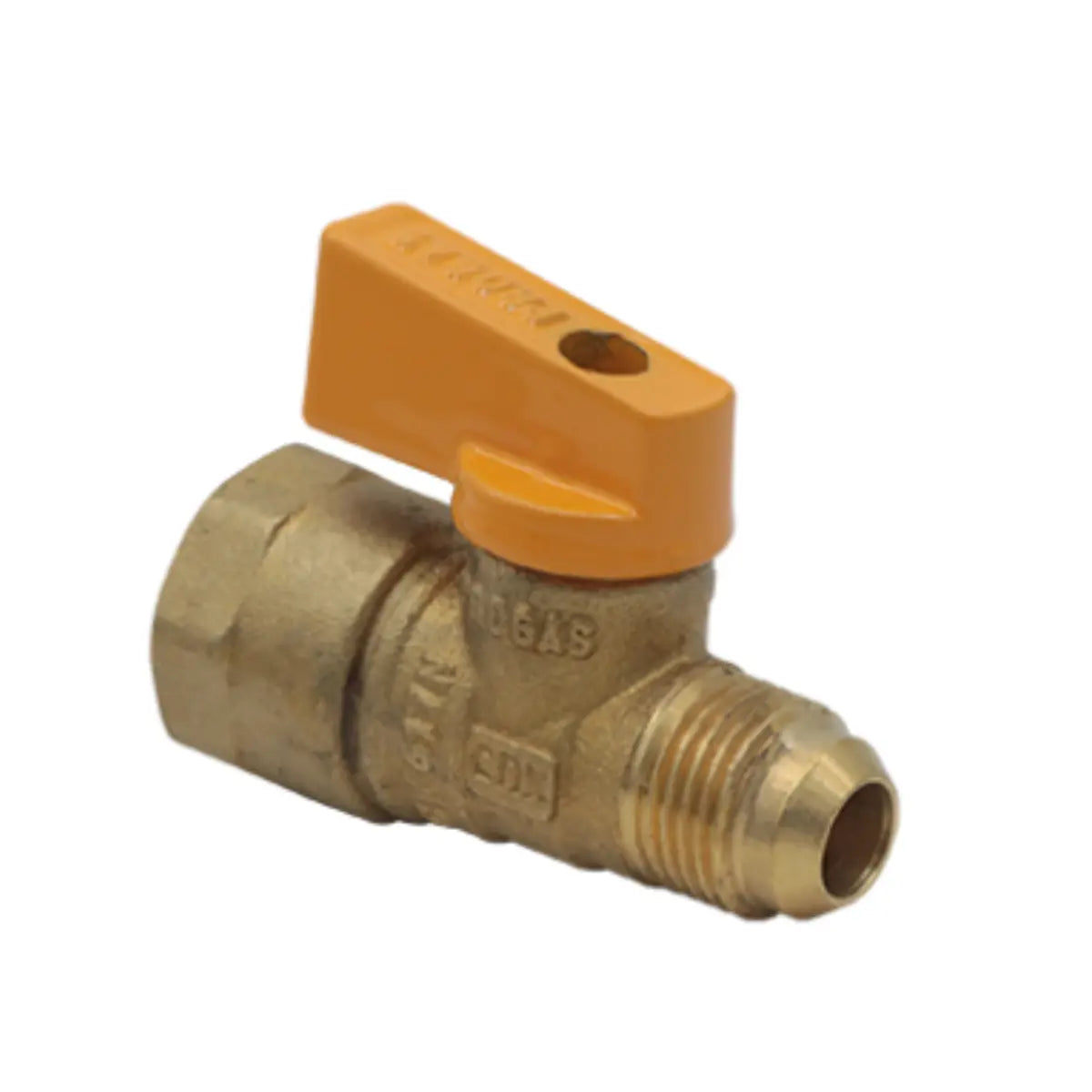 Valvula Control m*h 3/8"*1/2"  Tipo Mariposa CNX - CNX - vista lateral