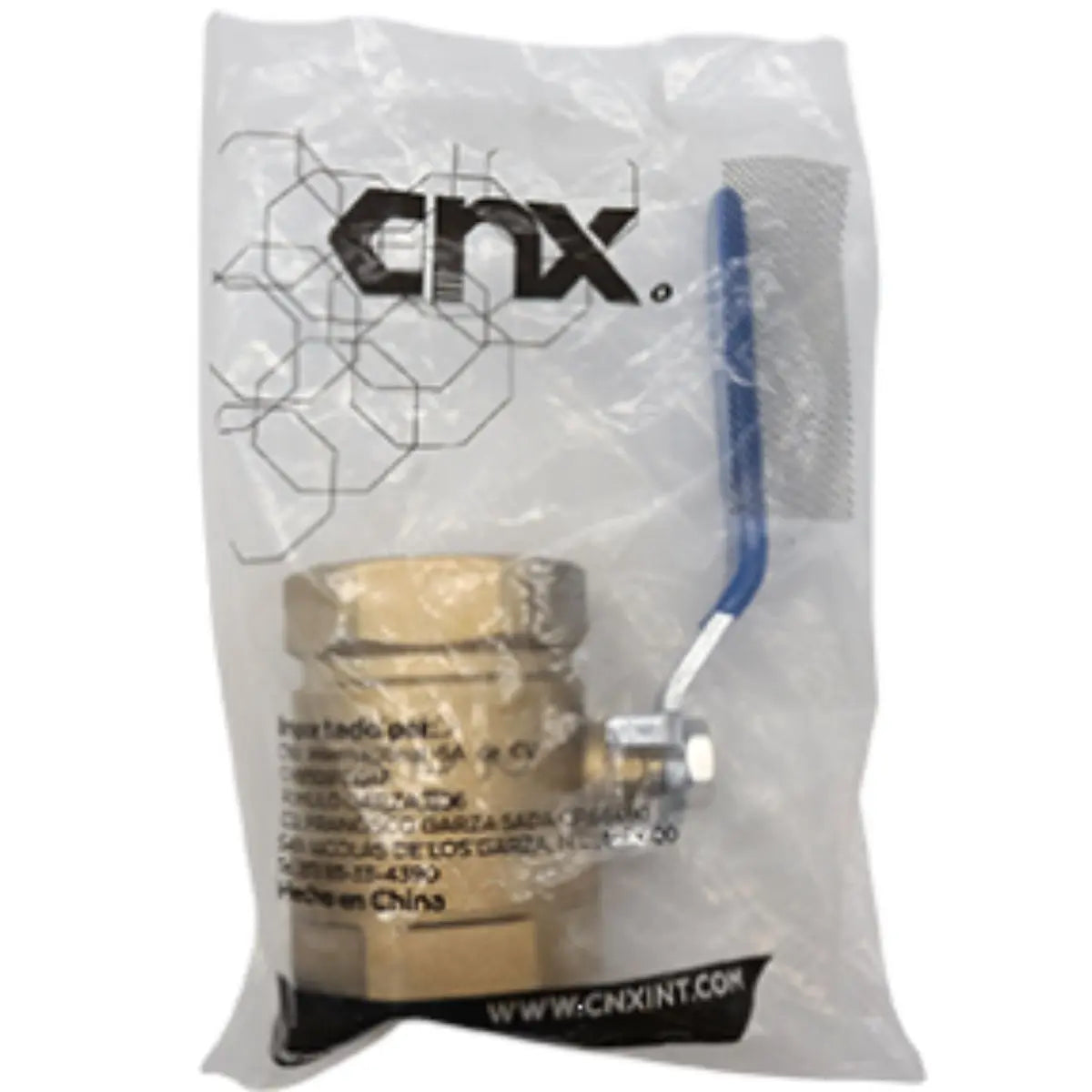 Valvula Esfera CNX Roscable H*H 2" 300 PSI Palanca - CNX - vista lateral