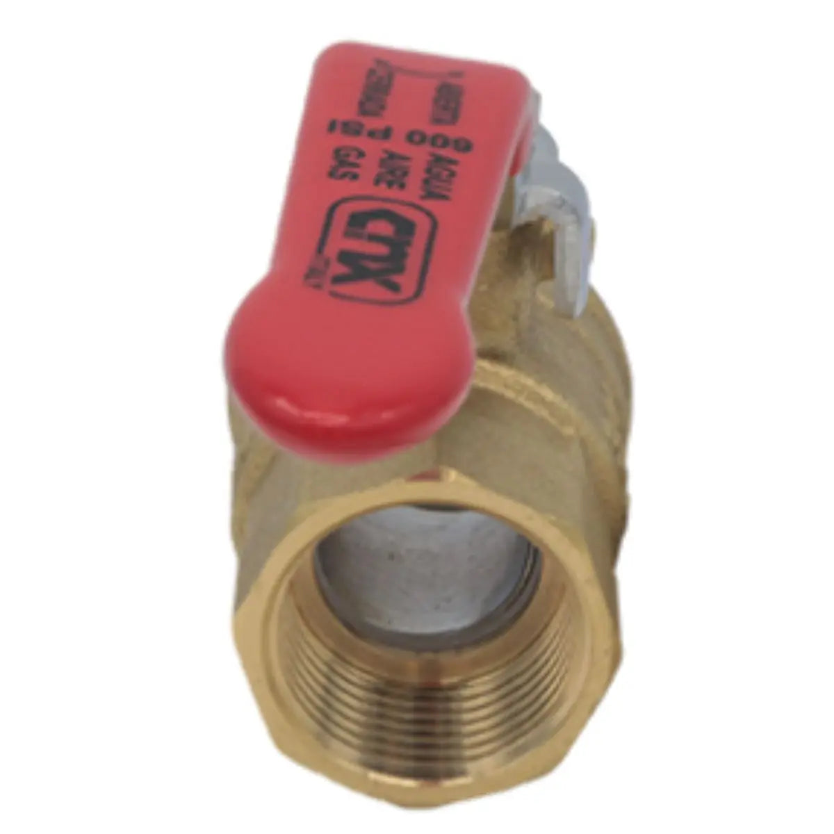 Valvula Esfera Roscable CNX H*H 3/4" 600 PSI Palanca - CNX - vista trasera