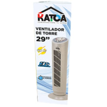 Ventilador Torre Katoa 29" 3 Velocidades Blanco - CNX - vista lateral