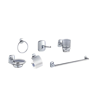 Juego Accesorios Baño 6 Piezas Cromado Meer - CNX - vista trasera