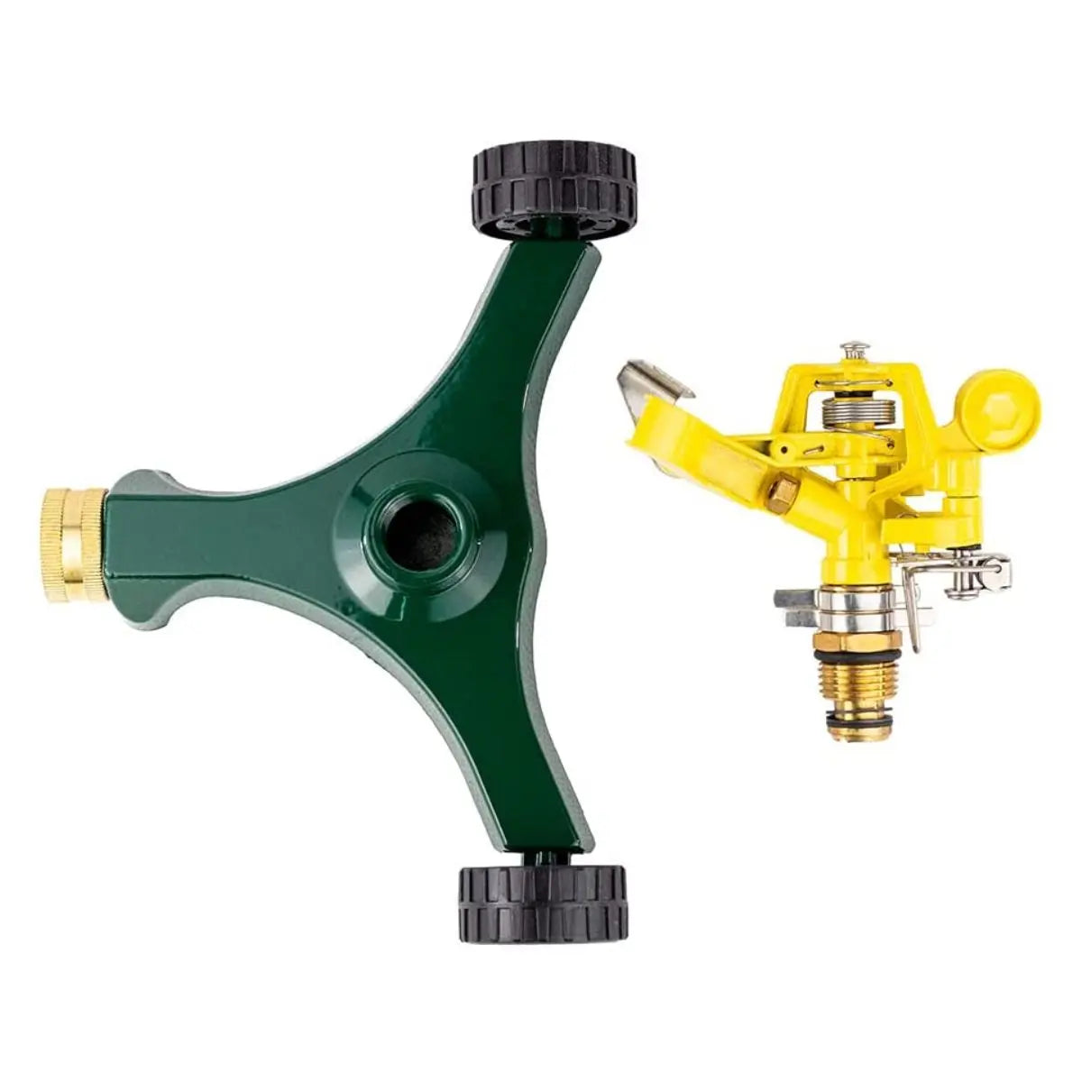 ASPERSOR GIRATORIO 360 A PULSACIONES METÁLICO TECHTOOLS - CNX - detalle